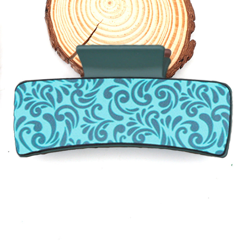 Wholesale Retro Personalized Western Bohemian Style Cow Head Stripe Pattern Leather Gripper